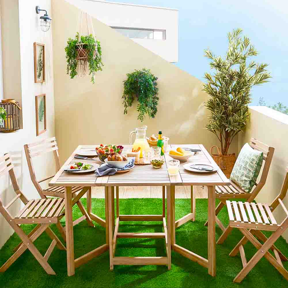 Set de muebles de exterior plegable Solis Naterial