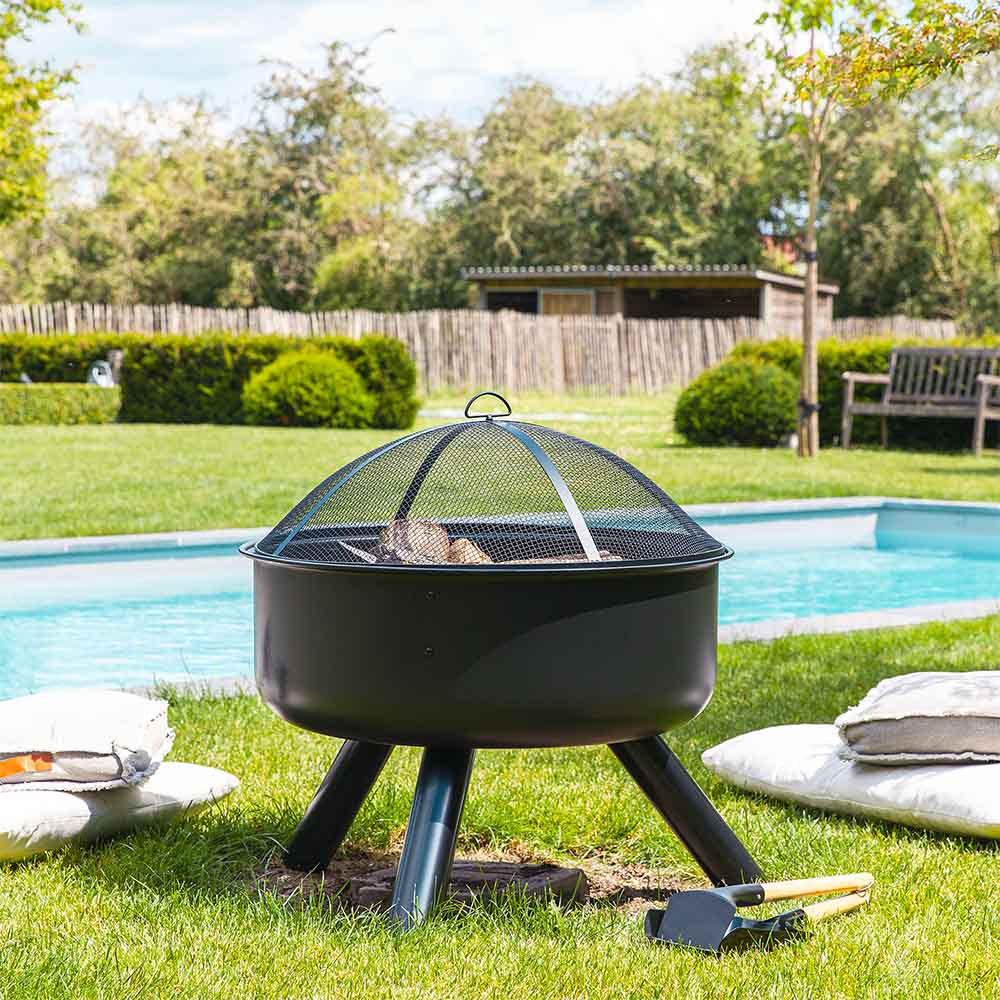 Barbacoa brasero de acero