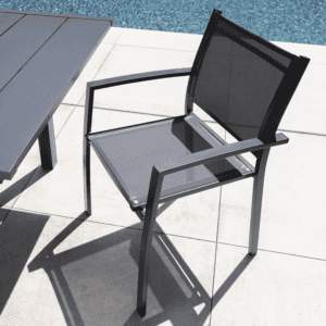 Silla de exterior c/brazos LYRA BETA