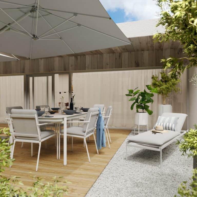 Mesa de comedor de exterior SIGMA