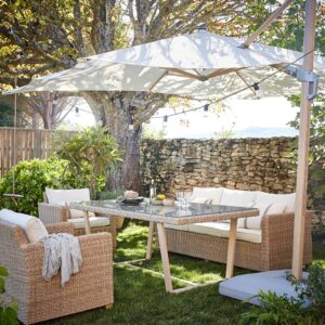 Parasol Lateral rectangular LED Sonora