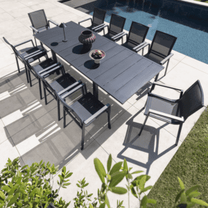 Mesa de comedor Ext 6/10P de exterior ODYSSEA+