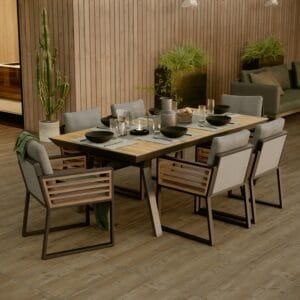 Mesa de comedor de exterior IONIS