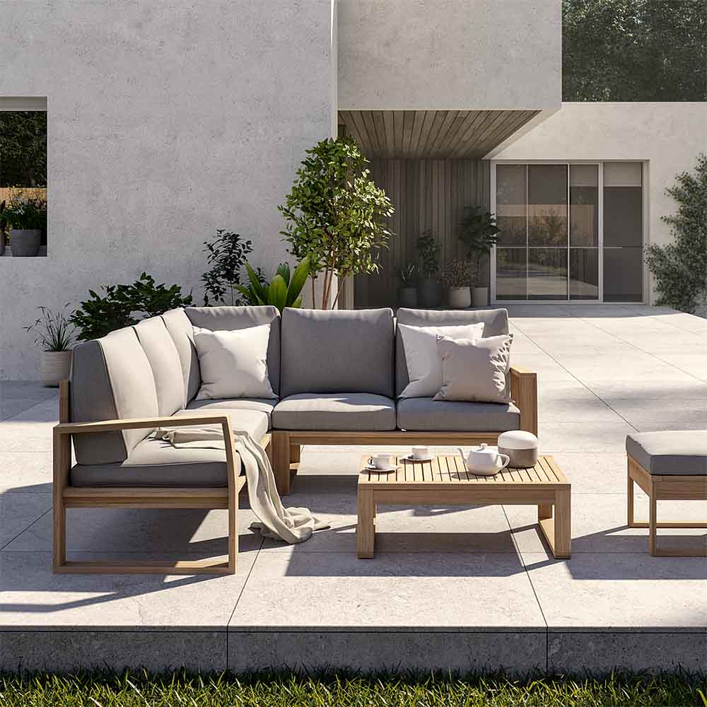 Conjunto de jardín Solaris de acacia