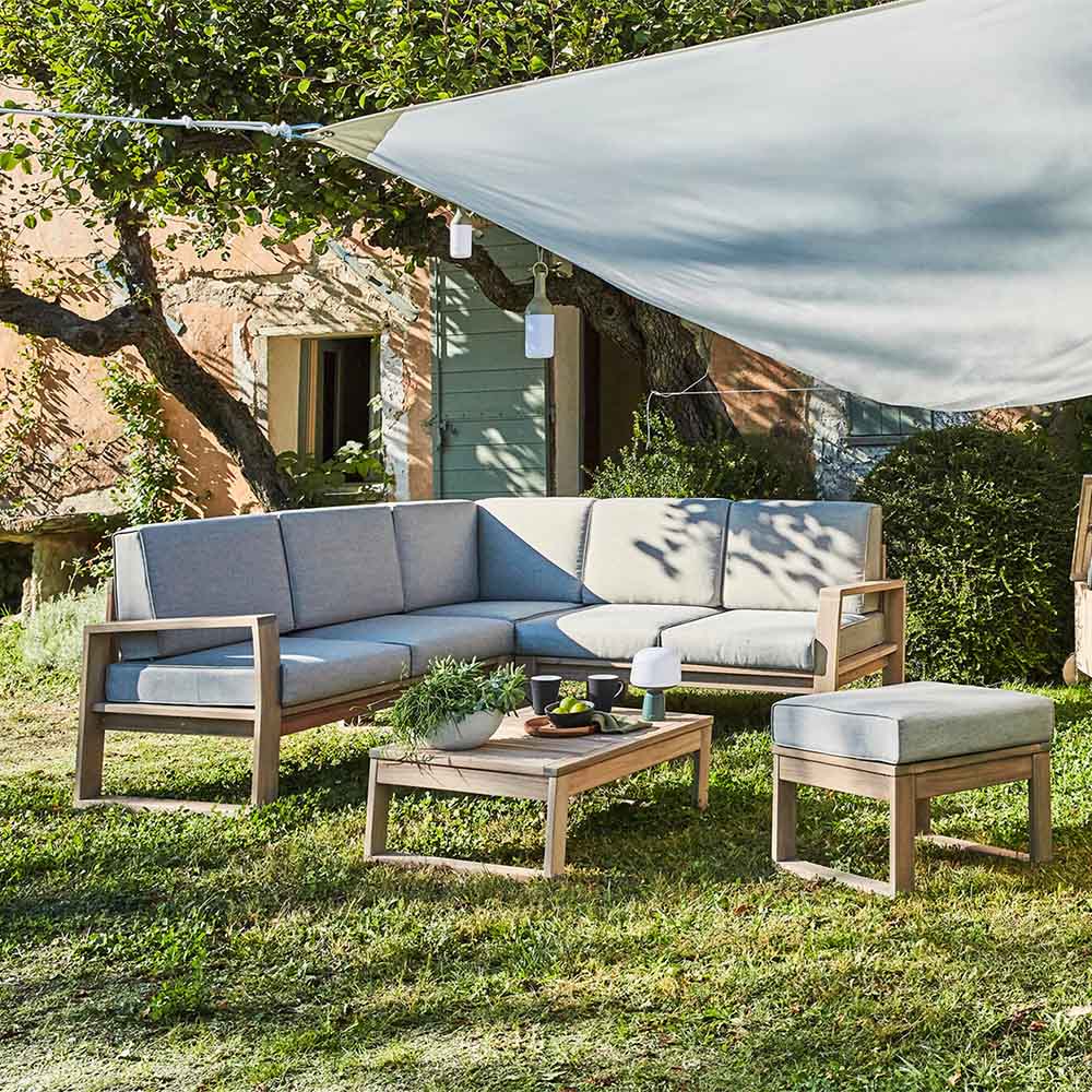Conjunto de jardín Solaris de acacia