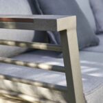Set de Porche Neckar 5 Personas : Aluminio y Madera para tu Jardín