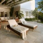 Salon de jardin d'angle aluminium Nerea 5 personnes résine tressée