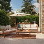 Salon de jardin acacia Oasis 5 personnes pro