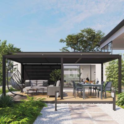 Pergola bioclimatique autoportante XL Clima