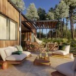 Fauteuil de jardin teck Aurora