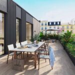 Table de jardin extensible aluminium Odyssea II marron