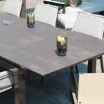 Table de jardin extensible aluminium Odyssea II
