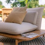 Fauteuil de jardin teck Aurora