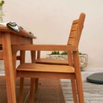 Fauteuil de jardin teck Aurora
