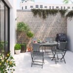 Table de jardin pliable aluminium Idaho anthracite
