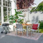 Chaise de jardin aluminium textilène blanc Oris