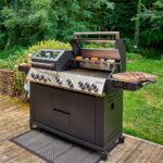 Barbecue gas premium 8 bruleurs acier inoxydable anthracite Upsilon