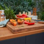 Desserte d'extérieur pour cuisine d'extérieur tout en un en aluminium avec roues Holo