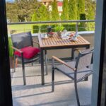 Chaise de jardin aluminium textilène Oris anthracite