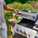 Barbecue gas premium 8 bruleurs acier inoxydable anthracite Upsilon