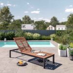 Transat multiposition aluminium Oris Anthracite