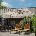 Transat multiposition aluminium textilène Oris Anthracite