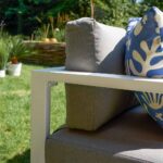 Salon de jardin et de repas 10 personnes modulable aluminium blanc Naxos II