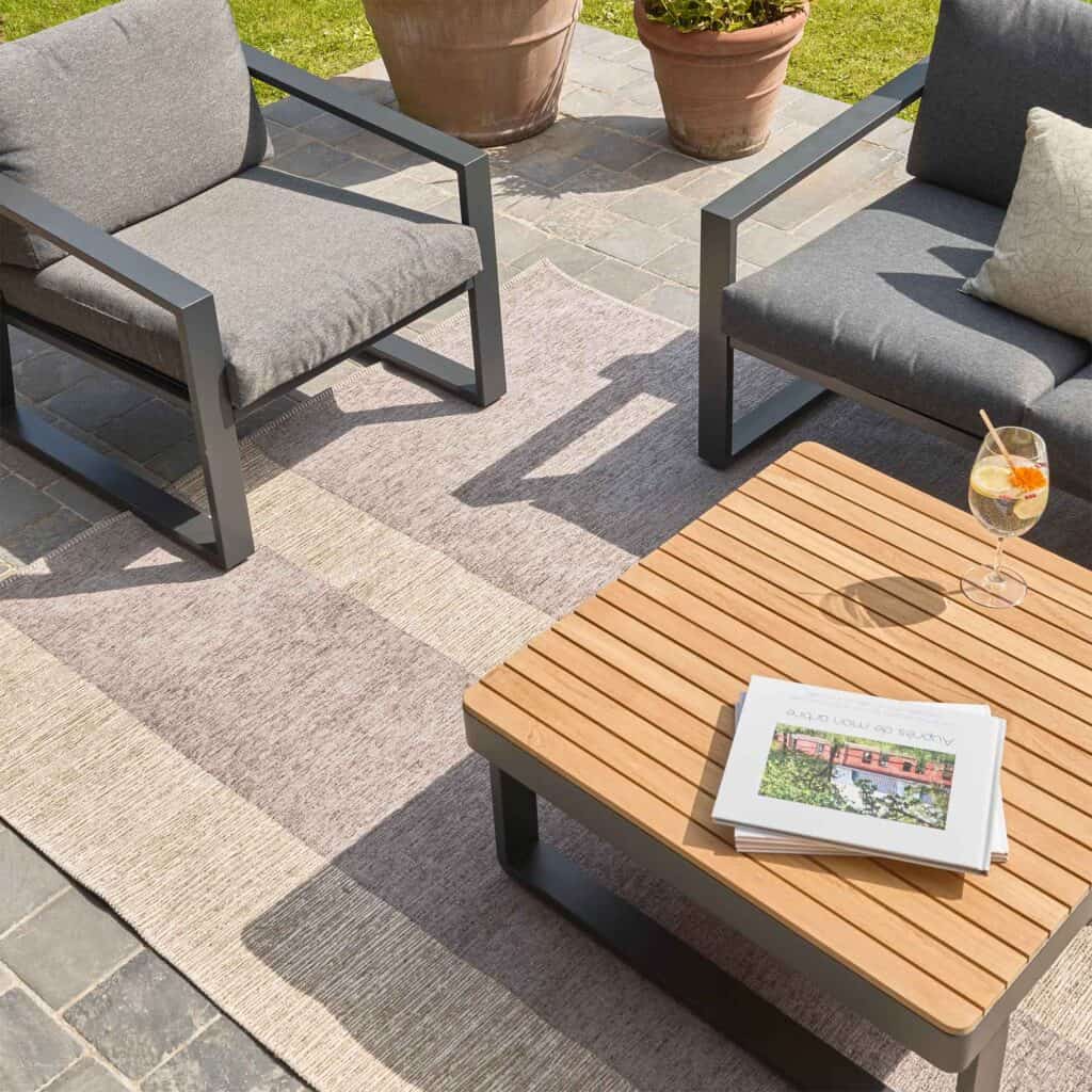 Lyra salon de jardin table basse persea