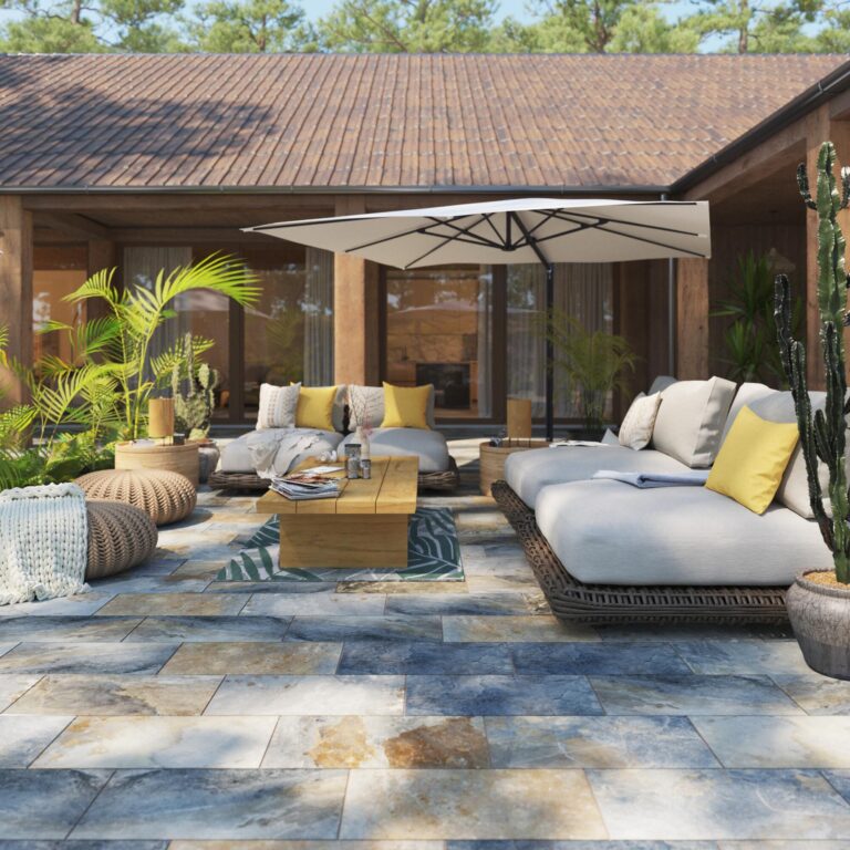 Salon de jardin teck maya