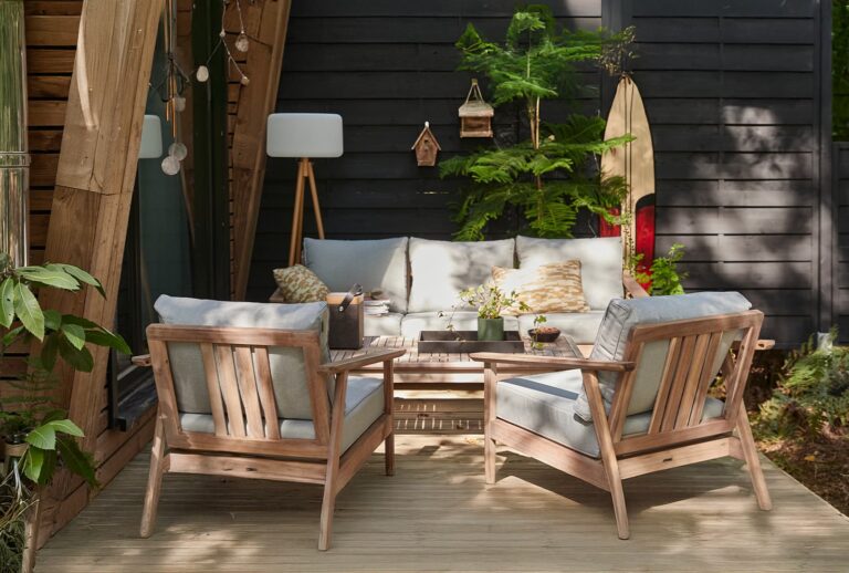 Banner Petit espace - comment choisir un salon de jardin modulable _