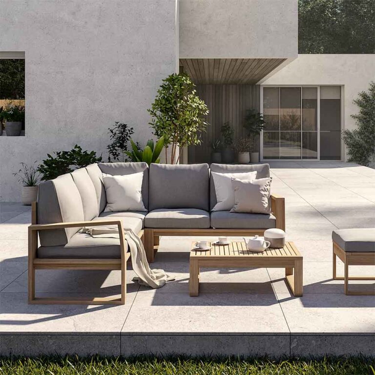 Conjunto de jardín Solaris de acacia