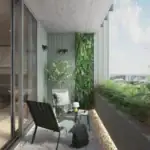 Silla baja con apoyabrazos aluminio Idaho