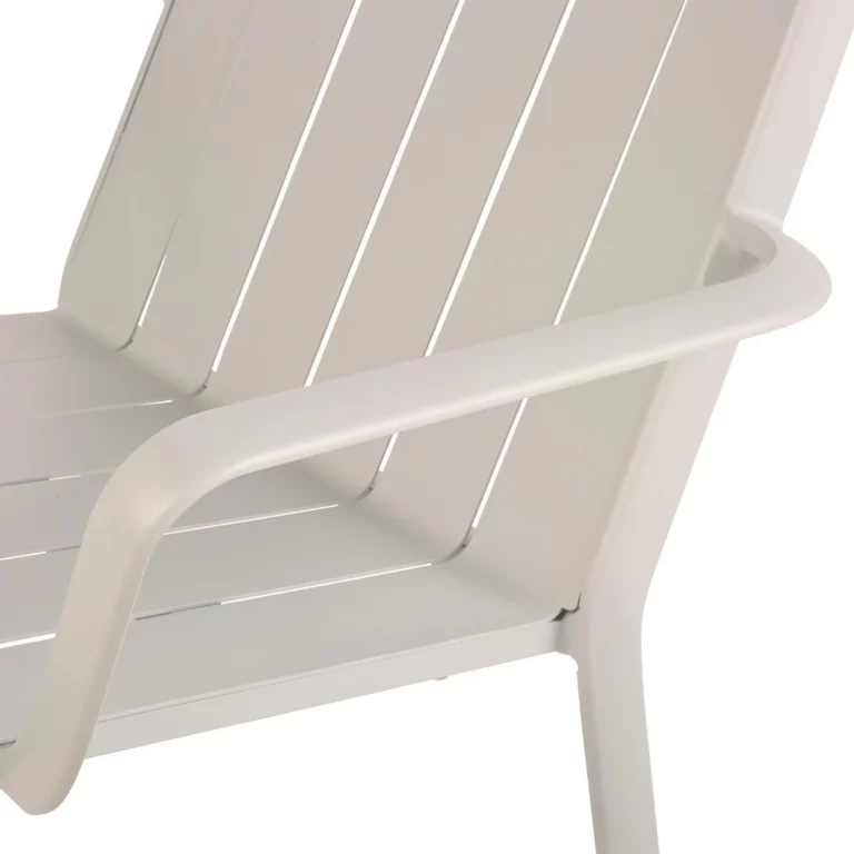 Silla baja con apoyabrazos aluminio Idaho