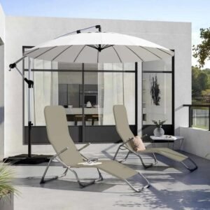 Sombrilla lateral Sinae 284 diam blanco