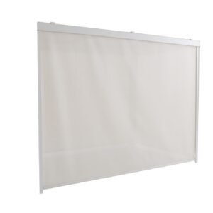 Cortina para pérgola Clima , 334x210, blanco
