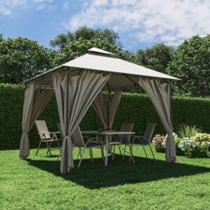 Gazebo  Oxis 300x300, visón