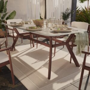 Mesa de comedor Retro 6 puestos