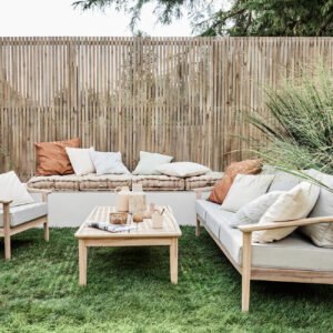 Juego living acacia Atlas natural