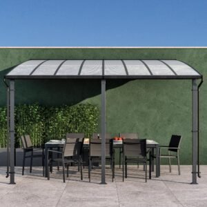 Mesa comedor Odyssea II 8/10 puestos Antracita
