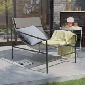 Silla relax Rio Gris Oscuro