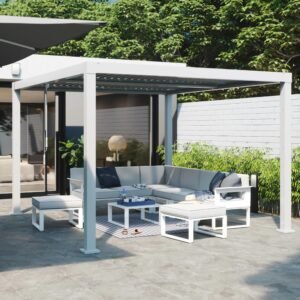 Pérgola Clima Origin  313x358 blanca