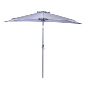 Sombrilla de Balcón Arkea 270x135 Gris