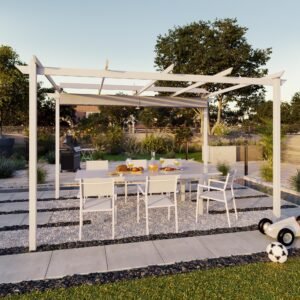 Pérgola Omega 285x400 Blanca