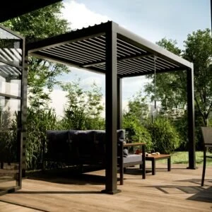 Pérgola Clima Origin 313x198 Gris Oscuro