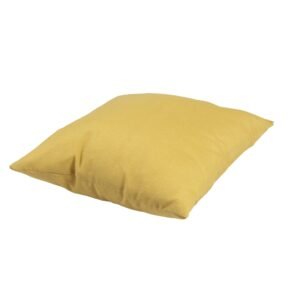 Almohadón poliéster amarillo