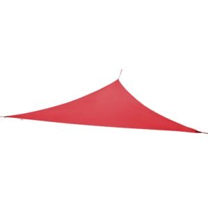 Lona sombra triangular Hegoa 360x360x360, rojo