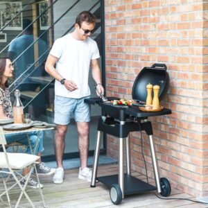 Barbacoa eléctrica Hyperion con carrito