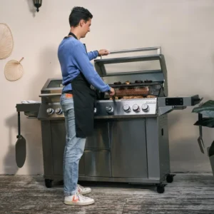 Barbacoa de gas Premium Upsilon