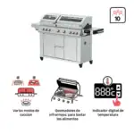 Barbacoa de gas Premium Upsilon