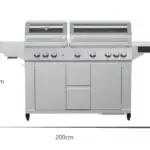 Barbacoa de gas Premium Upsilon
